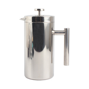 Cafetera de Prensa Francesa, Acero Inoxidable de Grado 304, Prensa de Café con Aislamiento de Doble Pared - Product Image 1