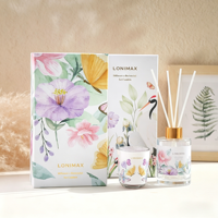 Diffuseur à bâtonnets 120 ml en promotion avec parfum de luxe longue durée pour l'aromathérapie à domicile et la décoration de chambre/salon