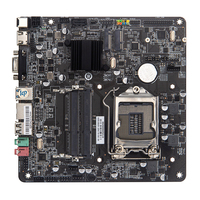 Nueva Placa Base Mini ITX H81 ATX, Doble DDR3*2, Compatible con I3 I5 I7, 128 GB SATA2, USB3.0, M.2 para Computadora de Escritorio Todo en Uno