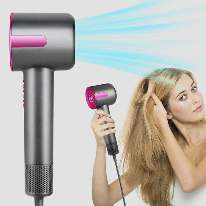 トラベルスーパーBldcヘアドライヤーリーフレスイオンネガティブイオン 
