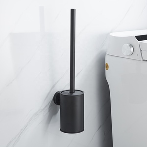 <span class=keywords><strong>Brosse</strong></span> de toilette ronde noire dorée multi couleurs personnalisée en gros <span class=keywords><strong>brosse</strong></span> de toilette murale suspendue avec support - Product Image 3