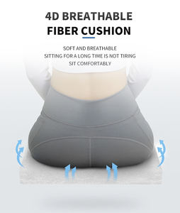 Materasso medico eco-friendly 4D arieggiare in fibra polimerica cuscino di facile pulizia cuscino <span class=keywords><strong>air</strong></span> Mesh per una seduta confortevole - Product Image 3