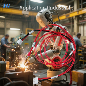 制造商小型镀锡铜线连接器柔性IP67额定电缆组件，用于医疗电源输出适配器 - Product Image 5