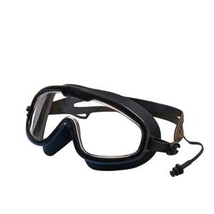 Qilang Swimming Goggles With Integrated Earplugs <b>Large</b> <b>Frame</b> High Definition Anti Fog Waterproof For Adults - Product Image 2
