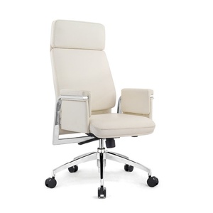 Vente directe - Chaise de bureau en cuir gris - Chaise de bureau en daim marron camouflage - Product Image 1