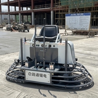 Machine à lisser le béton, truelle motorisée pour le polissage du ciment et du mortier, truelle de finition pour béton
