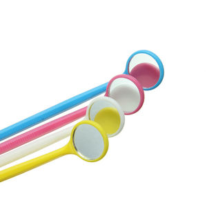 Foshan meite all'ingrosso <span class=keywords><strong>sterile</strong></span> bocca dentale specchio di plastica usa e getta anti nebbia specchietto dentale - Product Image 1