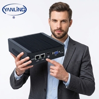 Mini PC Barebone Nano IBOX-501 N3 sans ventilateur à faible coût pour double écran