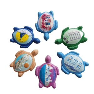 Italie Rome Lac de <span class=keywords><strong>Como</strong></span> Aimant de réfrigérateur magnétique puissant en résine métallique avec estampe dorée 3D, écologique, souvenir touristique - Product Image 5