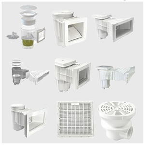 Grosir murah semua jenis perlengkapan kolam renang bangunan aksesoris pembersih konstruksi baja termasuk Filter pompa kembali - Product Image 3