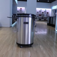 Fût à bière en acier inoxydable de qualité supérieure, 5 gallons (19 L), écologique, recyclable, étanche à la pression, OEM personnalisé pour les fêtes et la restauration
