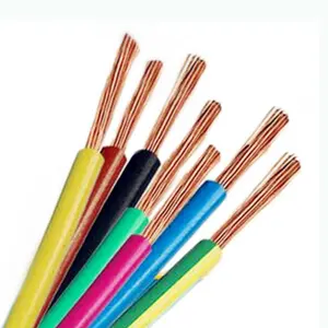 Single Core Stranded Flexible Cu/PVC 1.5-120mm2 NYAF Cable