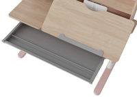 Bureau d'étude pour enfants en bois de haute qualité, bureau debout à manivelle, bureau à hauteur réglable manuellement