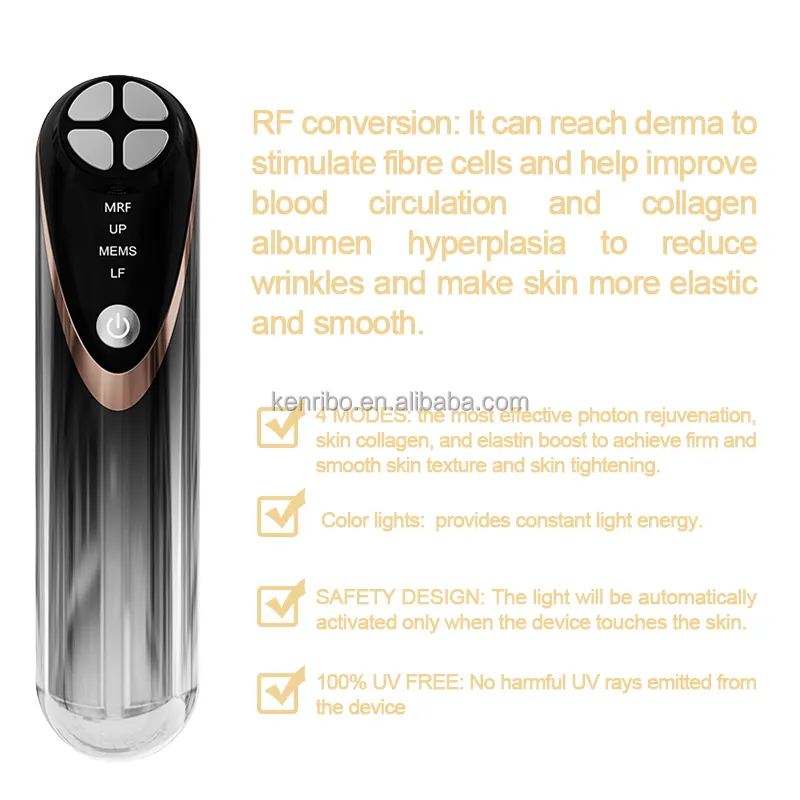 Productos de belleza de tendencia RF para masaje facial RF antiarrugas EMS lifting face Home machine pluma de belleza para aclarar la piel