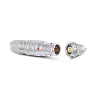 Conector Circular de Alta Calidad ECG FPG FGG Alternativo, Tipo Push-Pull, Hembra, 2p/4p, con Blindaje Metálico