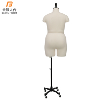 Yifu-Mannequin femme ajustable en forme de grande taille, pour les tailleurs, robe de grande taille avec bras amovibles