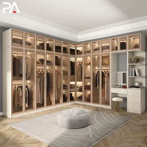 Desain PA lemari kabinet berjalan modular modern