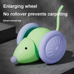 Grappige interactieve katten speeltjes, automatisch met LED lampjes, kattenmuizen speeltjes, slimme sensor, bewegende elektrische huisdier slimme muizen speeltjes - Product Image 4