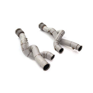 CSZ para <span class=keywords><strong>Lamborghini</strong></span> Aventador <span class=keywords><strong>SVJ</strong></span> 6.5L <span class=keywords><strong>V12</strong></span> Tubo de escape de flujo libre Tubo recto - Product Image 1