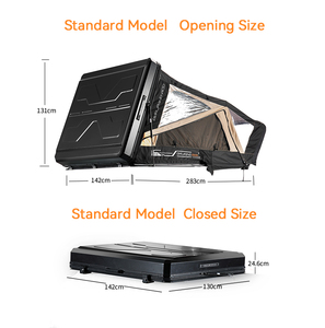 Tienda de campaña rígida ligera para techo de fábrica ADA OVERLAND, para coche y SUV, venta al por mayor de suministros para camping al aire libre - Product Image 3
