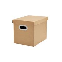 Großhandel Recycelbare Wellpappe-Versandkartons Weiß mit Griff UV-Vorteil Kleidung Umzug Lagerung Unterwäsche-für Bekleidung