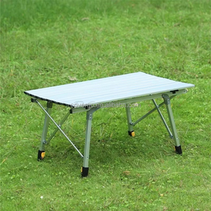 Gấp Nhôm Xách Tay Cắm Trại Bảng Cho Cắm Trại Tiệc Dã Ngoại Có Thể Điều Chỉnh Bảng Chiều Cao Bàn Có Thể Điều Chỉnh Gấp Bảng - Product Image 1