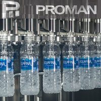 8000-12000bph Pet şişe tam otomatik Mineral saf su//içme suyu su dolum şişeleme makinesi