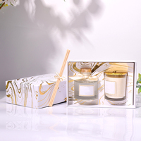 Kerzen duft Schilf Diffusor Geschenkset Schilf Diffusor Kerze Geschenkset Luxus Kerze und Diffusor Geschenkset
