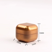 Mini Square Metall Weißblech Kerzen behälter Tee Blechdose Verpackung