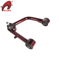 Bras de suspension supérieurs réglables en acier KYJKS, 100 % testés, argent/rouge, garantie 3 ans, OEM Hilux II LC200 LC100