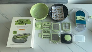 Wholesale Multi-Functional Household Kitchen <b>Tool</b> <b>Fruit</b> & <b>Vegetable</b> Drainer Cutter Shredder Slicer Flower - Product Image 6