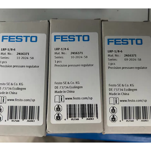 Pieza Neumática LRP-1/8-6 2416371 LRP-1/4-2,5 LRP-1/4-2.5-4-10 162834 159501 159502 Válvula Reguladora de Presión de Aire de Precisión FESTO - Product Image 6