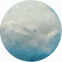 Raw Polyester Fiber Staple Material 1.2d 38mm