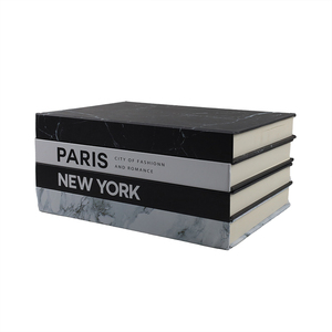 Vente en gros d'étagère à livres décor caja decoracion de hogar livres boîtes fausse boîte faux livres ensemble pour simulation décoration de la maison <span class=keywords><strong>pile</strong></span> - Product Image 3