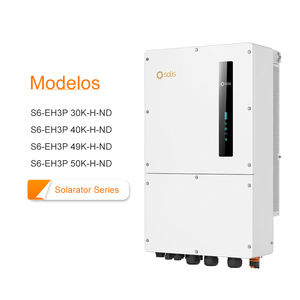 Inversor <span class=keywords><strong>Solar</strong></span> Híbrido Trifásico de Alto Voltaje 50kw MPPT, Inversor Industrial de Pared con 3 Rastreadores MPPT, 5 Años de Garantía - Product Image 2