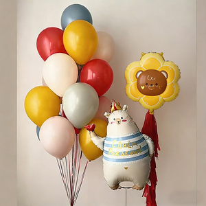 Venta Directa de Fábrica: Set de Globos para <span class=keywords><strong>Fiesta</strong></span> de Cumpleaños Infantil, Temática de Circo, Decoración para Arreglos de Escena de Luna Llena - Product Image 2