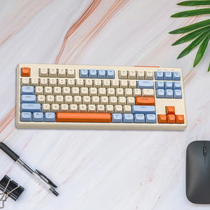 M87 <b>Wireless</b> Mechanical Keyboard 2.4G Dual Mode Hot-Swappable 87 Keys RGB Backlit Gaming for Laptop Portable Gaming Keyboard - Product Image 5