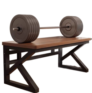 Escritorio de ordenador de escritorio de estilo nórdico de madera maciza con estantería, escritorio de trabajo de deportes electrónicos grueso para estudiantes domésticos para escribir - Product Image 3