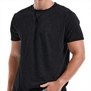 เสื้อยืดแขนสั้นลำลองผู้ชาย Beazer Sports แบบสวมใส่สบาย ระบายอากาศได้ดี ผ้าฝ้าย 100% พิมพ์ลายโลโก้ด้านหน้า ทรงโอเวอร์ไซส์ ราคาขายส่ง OEM - Product Image 1