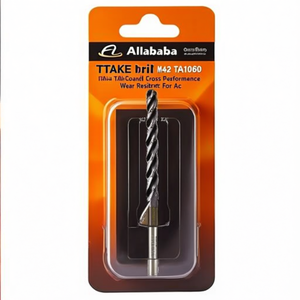 TTAKE Drill Bit M42 TA1060 Nano TiAlN Coated Cross <b>Ground</b> High Performance Wear Resistant For Ac - Product Image 2