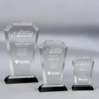 Nouvelle conception, plaque en cristal très vendue, trophée pour cadeau d'affaires, souvenir