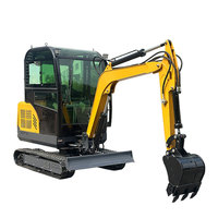 MUDUO Excavator Mini Berkualitas Tinggi 2.5-3.5 Ton dengan Kapasitas Bucket 0.04m Mesin Diesel untuk Operasi Pemindahan Tanah