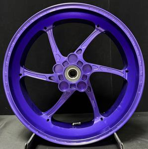 Rueda Delantera y Trasera de Motocicleta de Aluminio Forjado, Sin Cámara, Accesorios de Mejora para Motocicleta, Compatible con <span class=keywords><strong>XADV750</strong></span> - Product Image 2