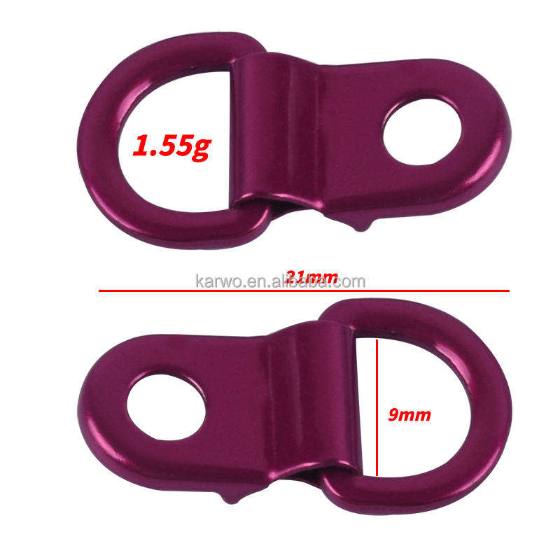 Ganci Per Lacci Scarpe In Metallo Con Rivetti - Ideali Per Trekking E Outdoor - Foto 3