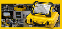 Appareil d'essai ultrasonique à quatre canaux HC-U96 pour la classification des structures en aluminium, garantie 1 an