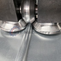 Ligne de production professionnelle de profilés de portes à enroulement en aluminium haute vitesse, équipement de fabrication de lames de porte, machine de formage à froid