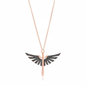 <b>Sword</b> of Michael Charm Turkish Wholesale Handcrafted 925 Sterling <b>Silver</b> Necklace Trendy Fashion - Product Image 2
