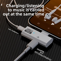 Nouvel adaptateur hub USB Type-C 2-en-1 10 Gbit/s à double port avec sortie CC pour ordinateur portable - Convertisseur et chargeur mâle/femelle