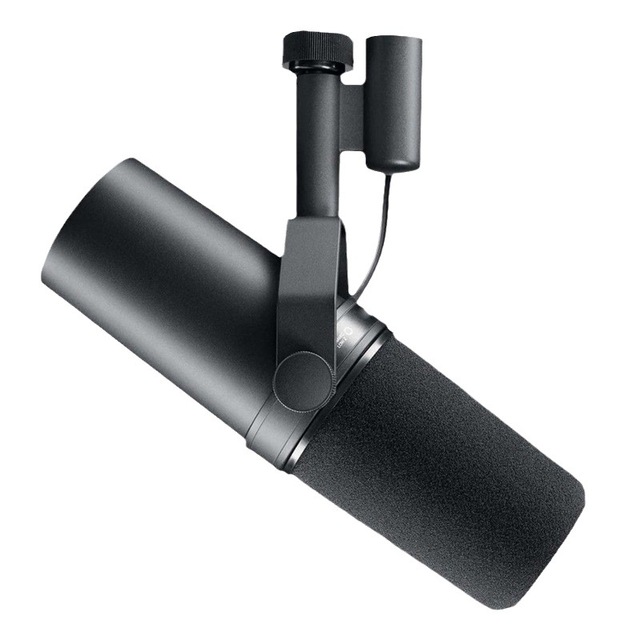 SM7B Professional Cardioid Dynamic Microphone Studio Frequency Response Mic for Live Vocals Recording Performance