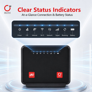 เราเตอร์ OLAX MC60 300mbps CPE สำหรับยุโรปและแอฟริกา รองรับ VPN โมเด็ม 4G เสาอากาศถอดได้ เราเตอร์ Lte พร้อมซิมการ์ด แบตเตอรี่ 5000mAh ขยายระยะสัญญาณ - Product Image 3
